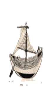 ספינות תרשיש מהמאה ה-10 לפה"ס - דגם מהמוזאון הימי בחיפה